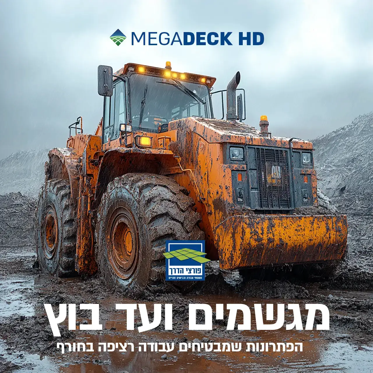 פורצי הדרך דרכים זמניות בע״מ - מגשמים ועד בוץ: הפתרונות שמבטיחים עבודה ...